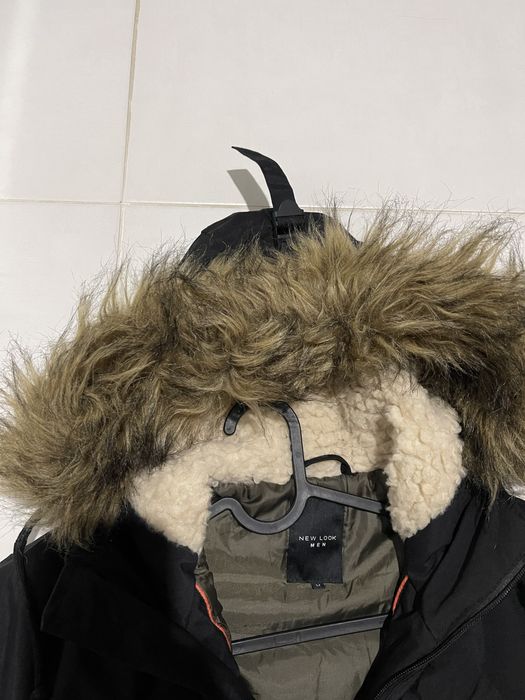 Geaca de iarna cu gluga blana karl lagerfe Guess Calvin klein Superdry