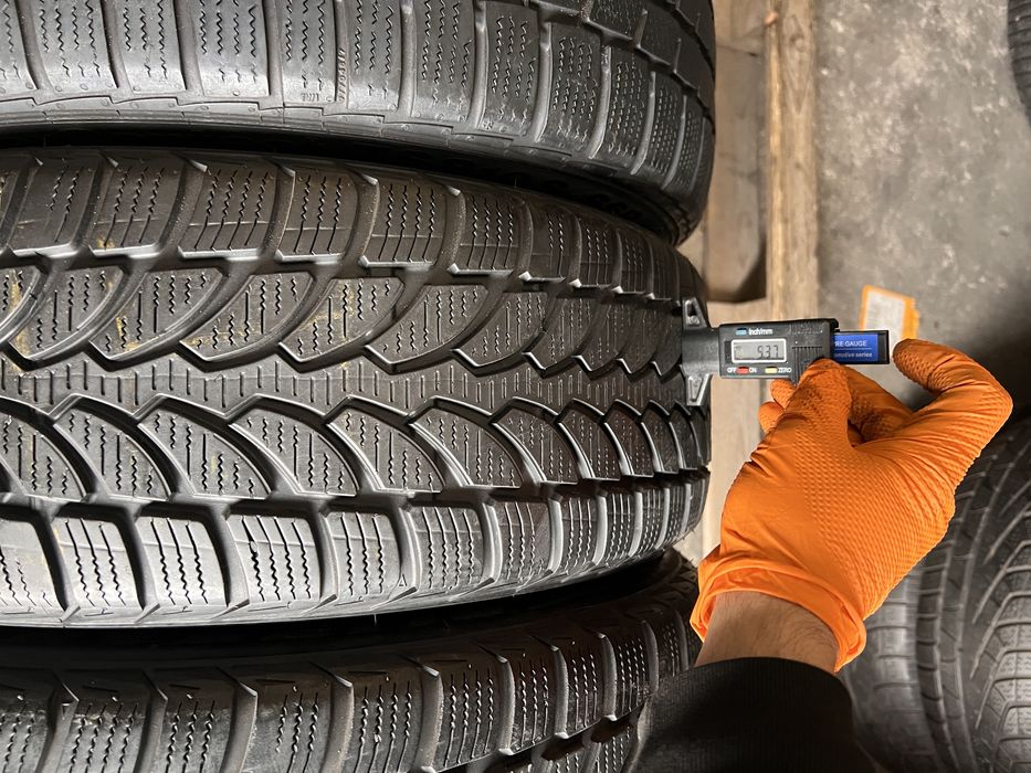 4 anvelope iarna 195/55/16 , Continental /Bridgestone , RunFlat !