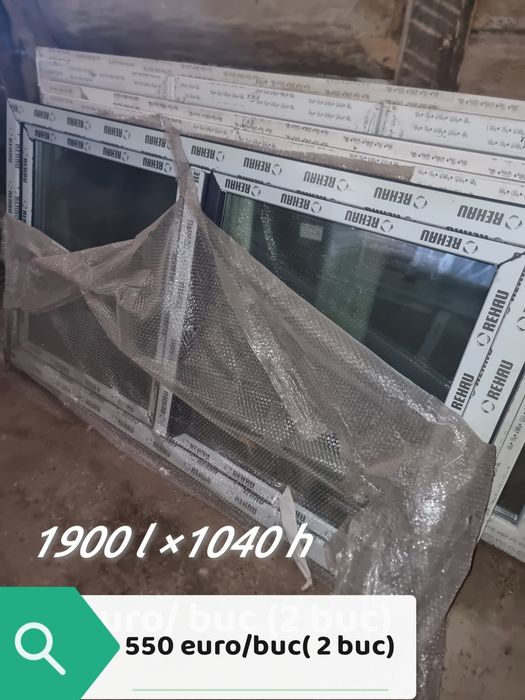 Tâmplărie PVC cu geam termopan