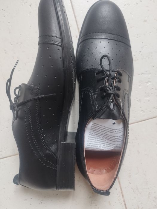 Мъжки обувки естествена кожа