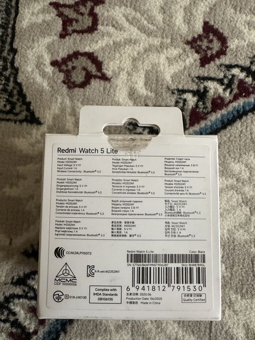 Продается Redmi Watch 5 Lite.