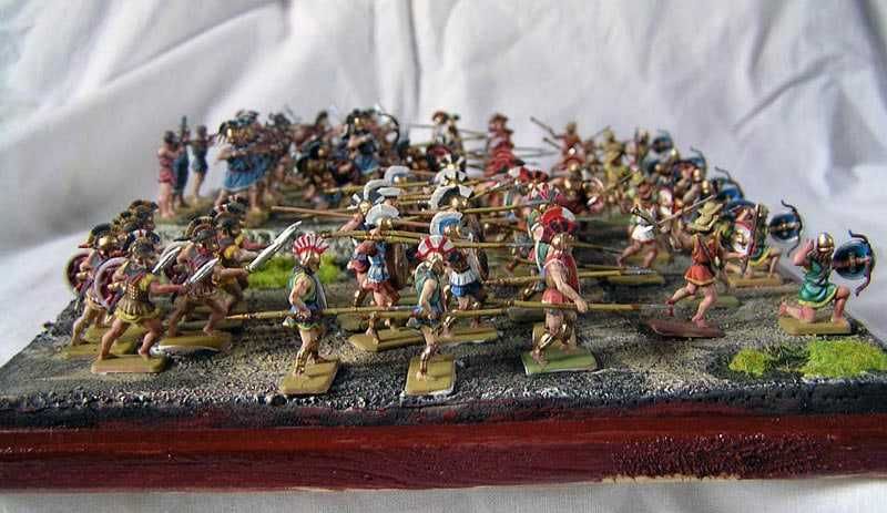 Сборная модель "Спартанцы" (Звезда, 1/72)