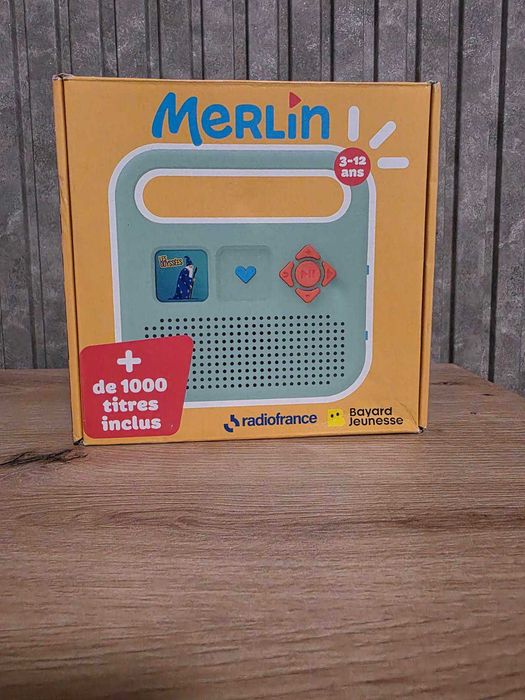 Интерактивна играчка Merlin Аудио кутия разказвач на френски език