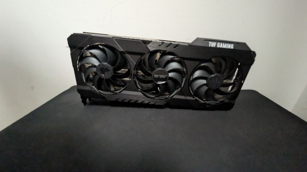 ASUS TUF RTX 3060 Ti OC 8GB - Impecabilă, Rece(59°C),  test Furmark