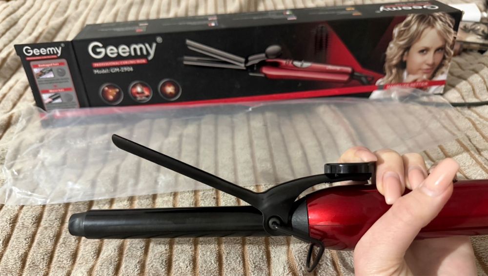 Плойка для волос geemy 2в1