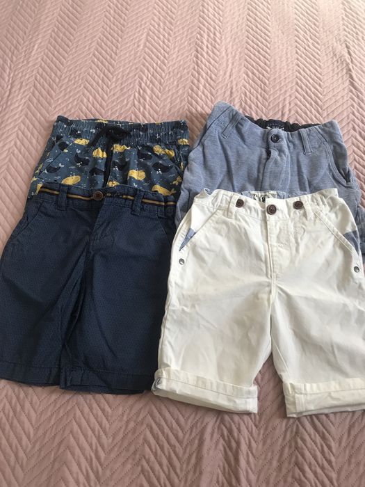 Ризи с къс и дълаг ръкав,офицялни панталони 3,4-5 години сет