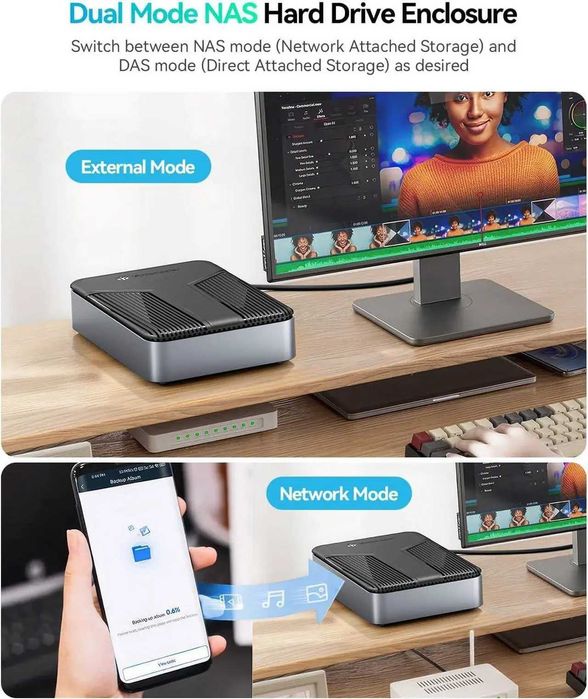 Yottamaster DM1 NAS Enclosure 1-Bay - Cloud Personal