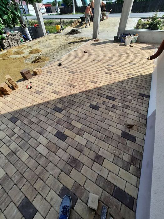 Preturi de producător pavaje 40x40 dale pavele borduri Montaj Rigole