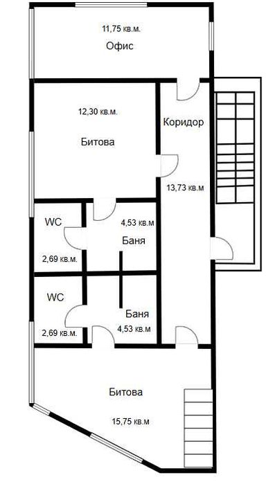 Продава се Промишлена сграда в Велико Търново, Център - 1068 кв.м за 609 €/кв.м - Снимка #15