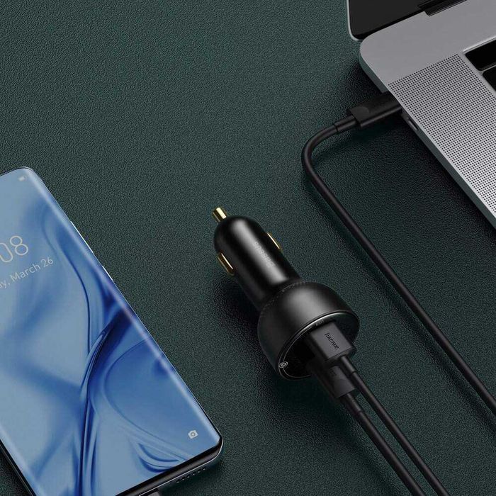Incarcator Priza Auto fast PD QC Super Charge MacBook iPad Galaxy Tab