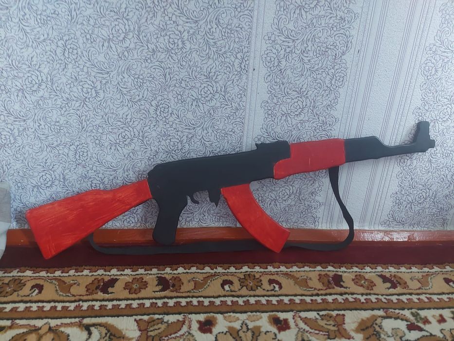 Макет деревянный ак Автомат