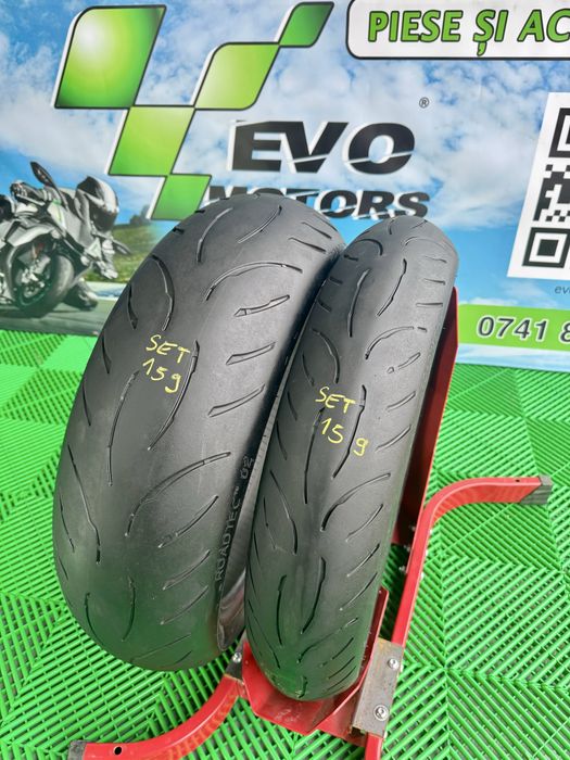 Set Anvelope Moto 120 70 17 si 190 50 17 Metzeler M9rr 2022 Set153