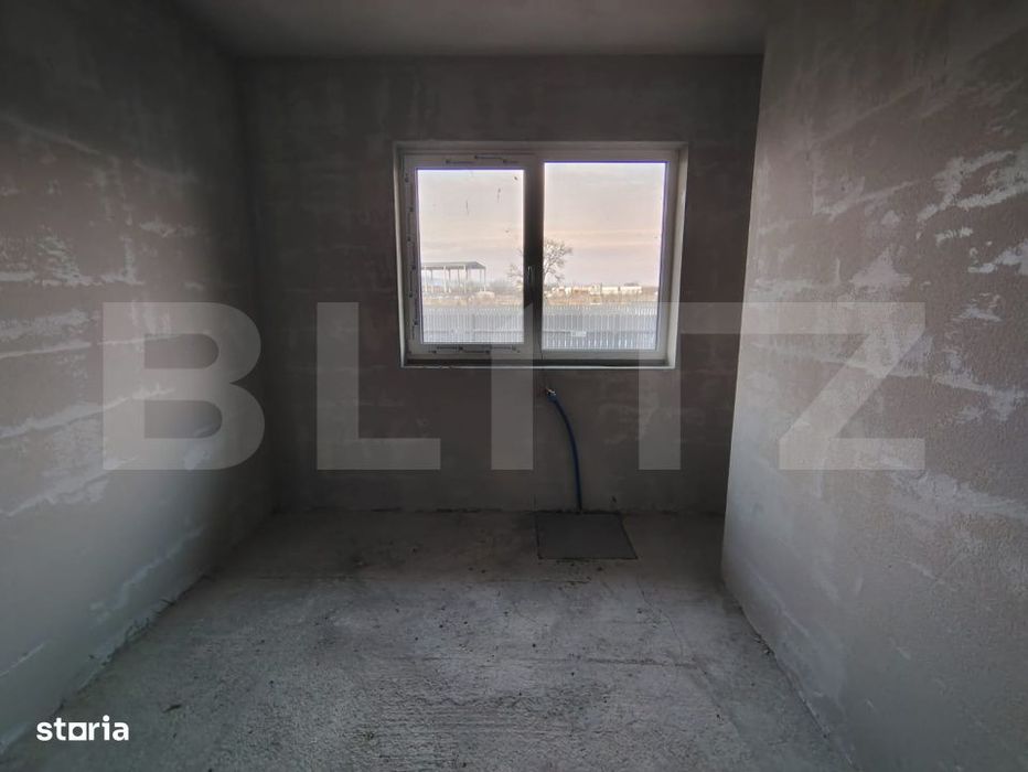 Casa semifinisata individuala 120 mp utili, teren 805 mp, Tureni