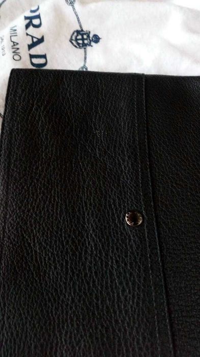 Ботуши Prada, 38.5, естествена кожа, черни