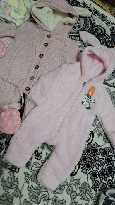 Комбинезоны 3шт до 6 мес.