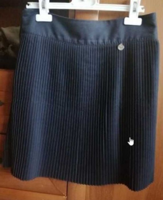 Юбки школьные синий цвет