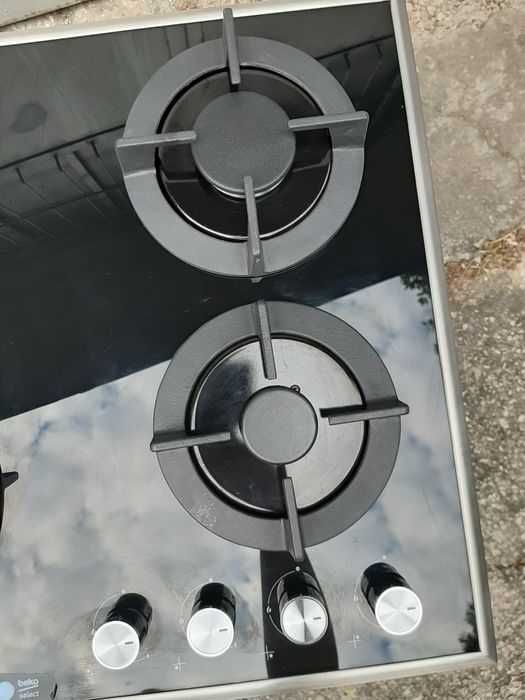 Нов! Газов плот BEKO Pro HCLW64222S Gas Hob