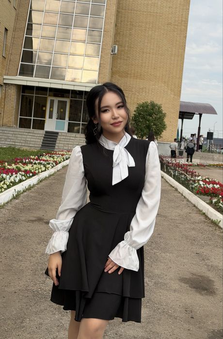 Платье школьная для выпускников