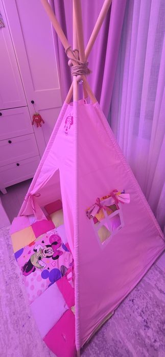 Cort de joaca teepee pentru copii