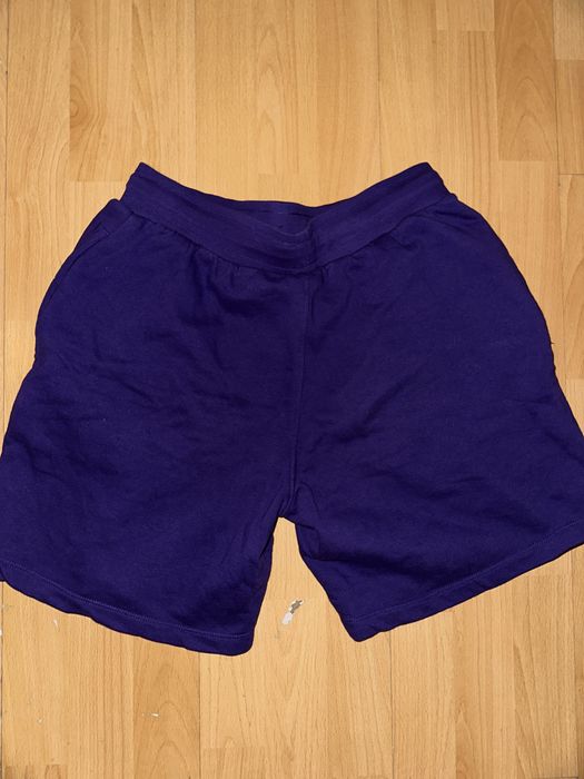 LeBron James #6 Lakers комплект: бяла тениска + лилави шорти NBA