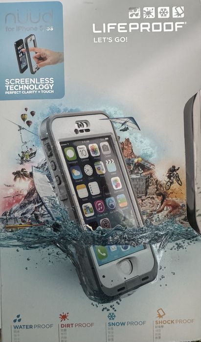 Чехол LifeProof nüüd для iPhone 5/5s.