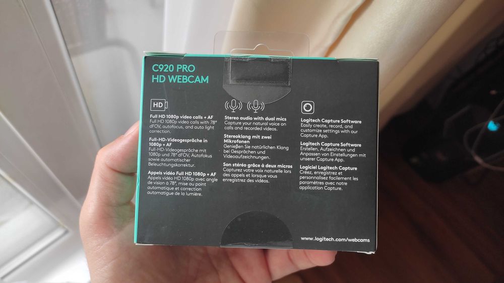 Camera Web Logitech c920 PRO HD