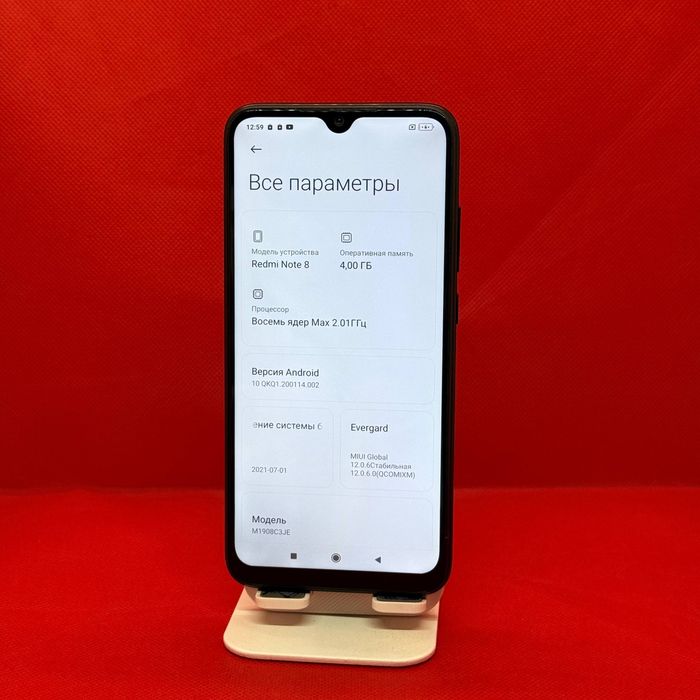 Redmi note 8 sotiladi dastavka bor