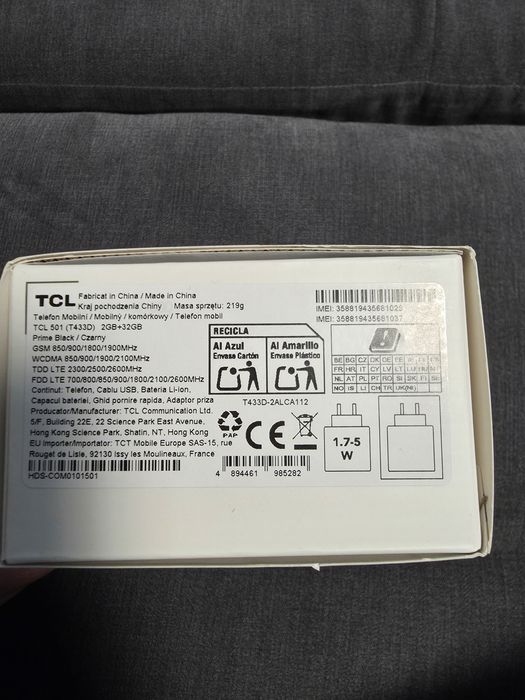 Telefon Tcl 501 Nou sigilat.