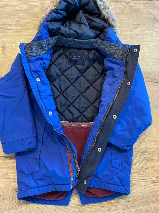Детско дълго зимно яке парка Next 110 см