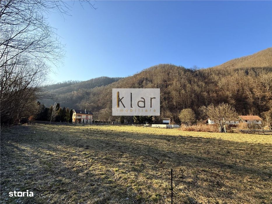 Comision 0%Teren intravilan zona Lunca cu o latura spre raul Somes