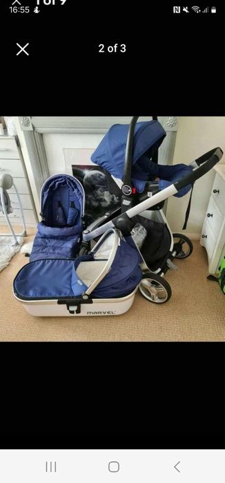 Carucior 3 in 1 Marvel