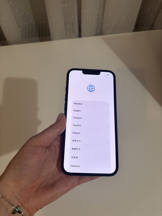 Telefon mobil Apple iPhone 13, 128GB, 5G, Midnight