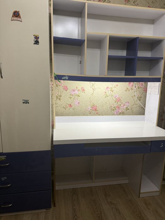 Шкаф и стол-парта подростковый, детский продам