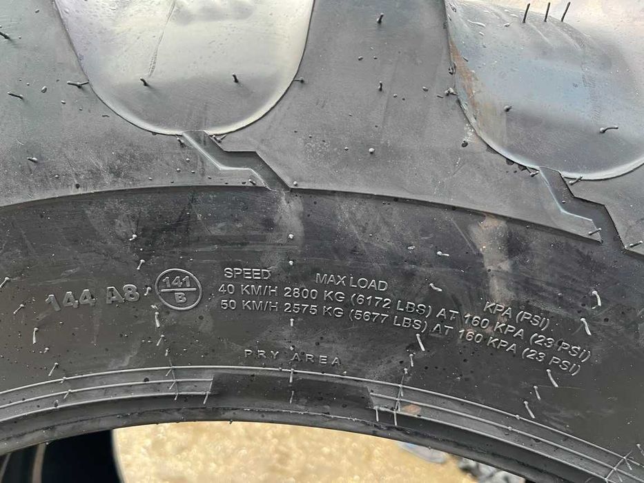 Anvelope radiale noi 420/85 R38 pentru tractor spate marca OZKA