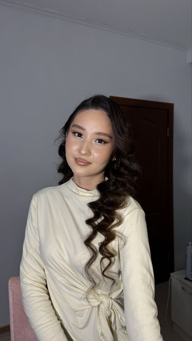 Макияж прическа 15тыс