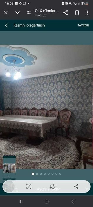 Dom квартира shahar markazidan.