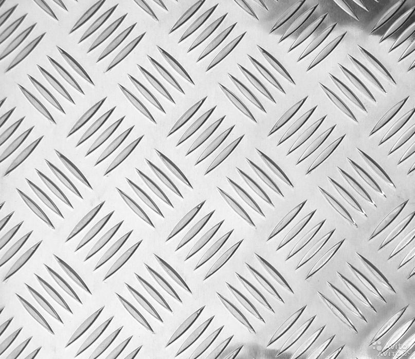 Алюминиевый рифлёный лист все виды и размеры