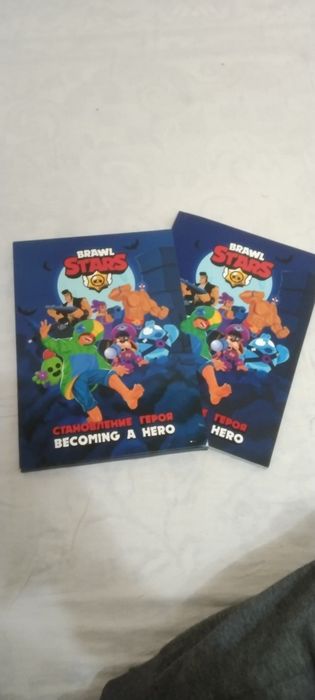 Обучение английскому языку Комикс детская книга Brawl Stars