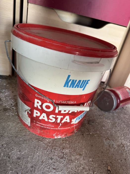 Knauf ротбонд ведро белый