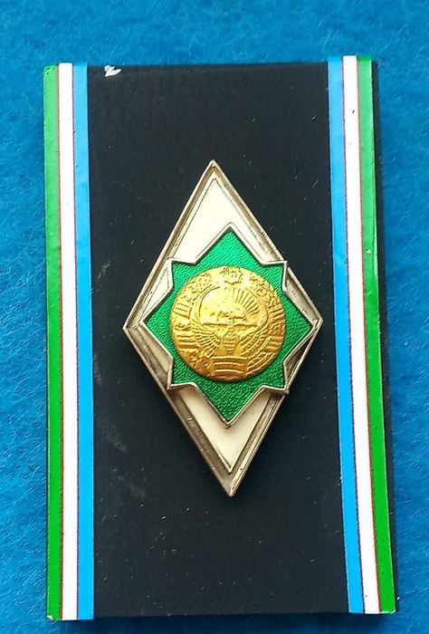 значки и знаки Узбекистан  тяжелый металл