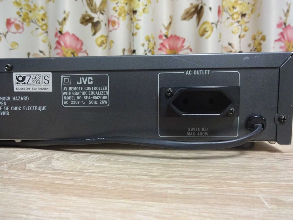 Preamplificator egalizator JVC SEA-RM20BK