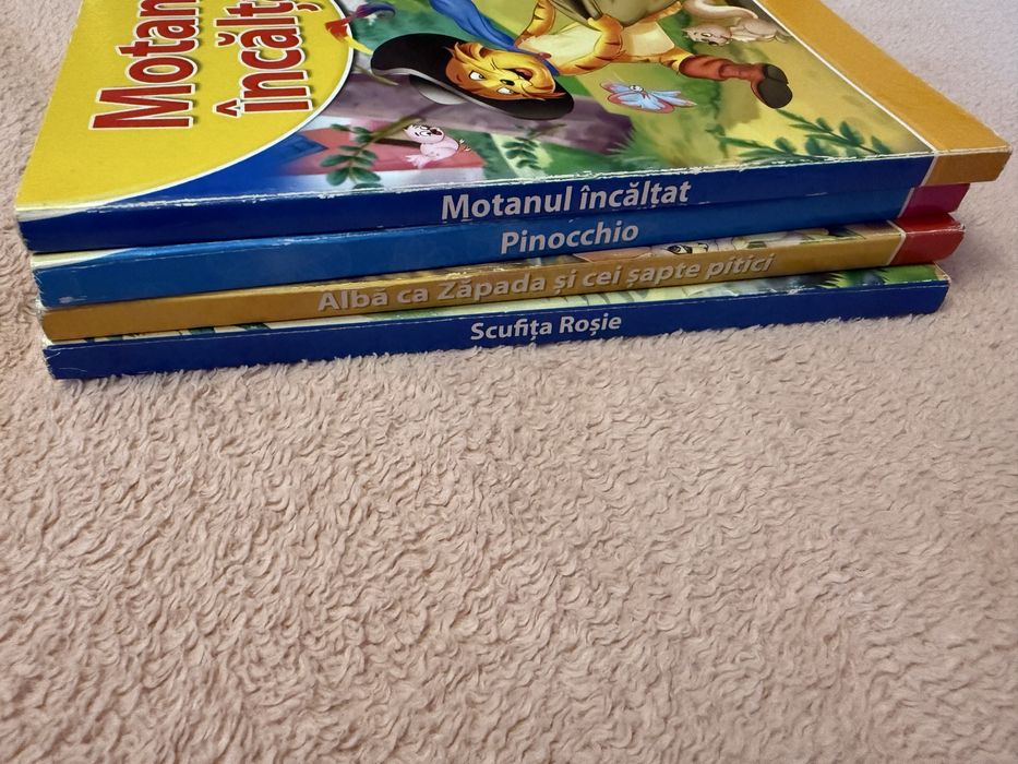 Set 4 cărťi cu poveşti