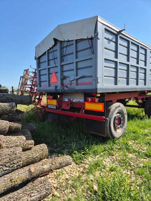 Remorca auto 14-16 tone "gât de lebădă "