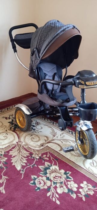 Коляска велосипед