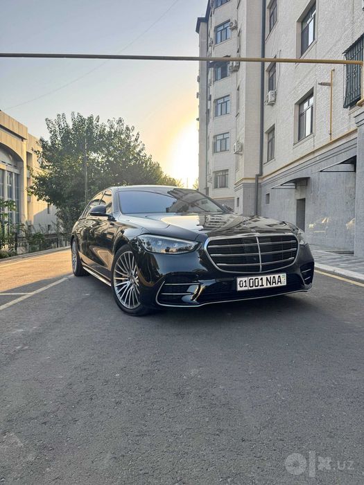 Mercedes-Benz S-Class W223 haydovchi bilan | VIP transfer | Aeroport