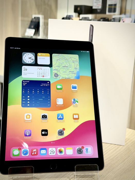 Apple iPad 9 (2021), 10.2", 64GB, Wi-Fi, Space Gray - 100% baterie !!!