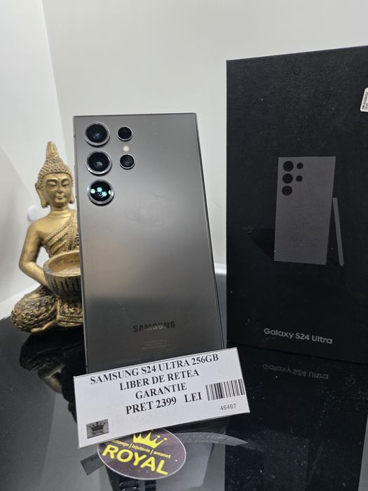Amanet Royal: Samsung S24 Ultra/256gb/ Liber de rețea