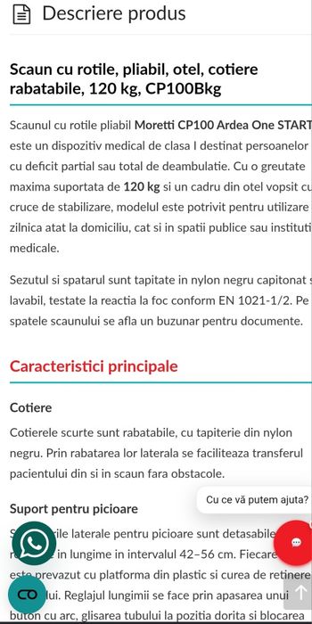 Carucior nou nefolosit