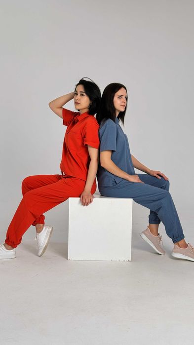 Костюм спортивный женский, повседневный, комплект двойка, Турция