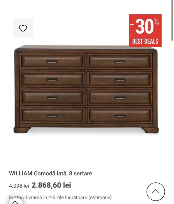 Vand toate aceste piese de mobilier